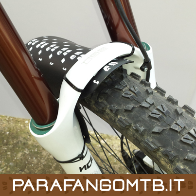 Parafango mountain bike anteriore e posteriore personalizzato